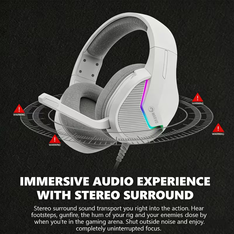 LED RGB Gaming Headset